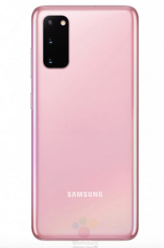 samsung s 20 rosa